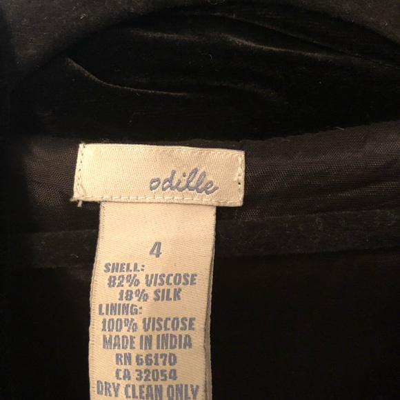 Velvet jacket - Picture 3 of 3